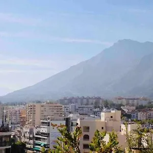 Large Modern Beach Front Apartment, Rooftop Pool!! Marbella